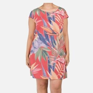 NWT Kaktus Women's Stepford Wives Floral Picnic Dress Size 1X